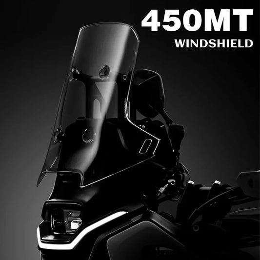 For CFMOTO 450MT 450 MT 450 IBEX 450 Motorcycle Windshield Windscreen Visor Wind Screen Deflector Kit MT450 CF Moto Accessories