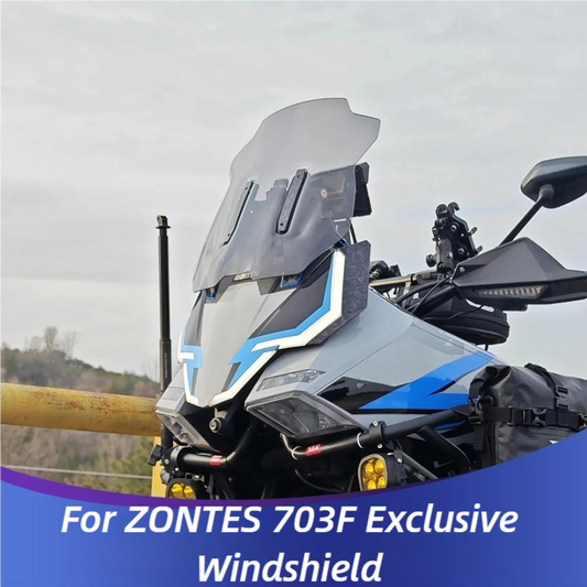 For ZONTES 703F 703 F 703-F Motorcycle modified windshield front windscreen chest protector windproof rainproof board deflector