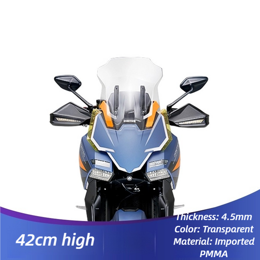 For ZONTES 703F 703 F 703-F Motorcycle modified windshield front windscreen chest protector windproof rainproof board deflector